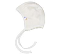 Joha Baby Jungen Mädchen Erstlingsmütze Merinowolle, Größe:34, Farbe:Off White