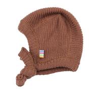 Joha Baby Jungen Mädchen Mütze Merino-Wolle, Größe:45, Farbe:rost