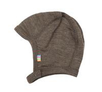 Joha Baby Jungen Mädchen Mütze Merino-Wolle/Seide, Größe:48, Farbe:braun