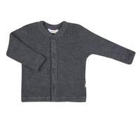 Joha Baby Jungen Mädchen Strickjacke Merinowolle, Größe:50, Farbe:Coke Melange