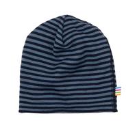 Joha Baby Kinder Jungen Mädchen Beanie Merinowolle, Größe:41, Farbe:blau