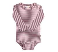 Joha Baby Langarm-Babybody Merinowolle-Seide Body, Größe:50, Farbe:Heather