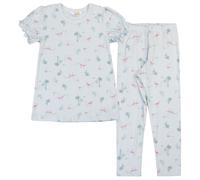 Joha - Girl's Summer Pyjamas - Schlafanzug, Gr. 98 100, grau (LightBlue)