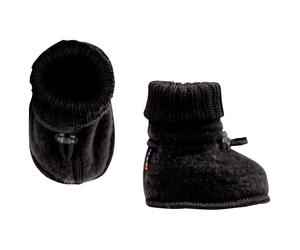 Joha - Kid's 68 Sleeping Booties - Hüttenschuhe, Gr. 80, schwarz (Black)