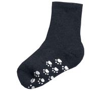 Joha - Kid's 721 Wool Sock Anti-Slip - Hüttenschuhe, Gr. 15-18, blau (DenimMelange)