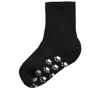 Joha - Kid's 721 Wool Sock Anti-Slip - Hüttenschuhe, Gr. 19-22, schwarz (NavyIi)