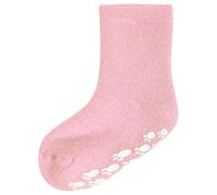 Joha - Kid's 721 Wool Sock Anti-Slip - Hüttenschuhe, Gr. 23-26, rosa (Rosa)