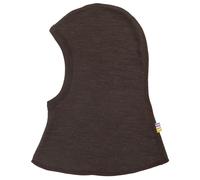 Joha - Kid's Balaclava Double Layer Wool - Sturmhaube, Gr. 45 cm, grau/braun (DarkBrown)