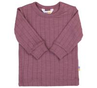 Joha - Kid's Blouse w/ Long Sleeves - Merinolongsleeve, Gr. 68 70, lila (Heather)