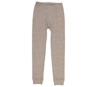 Joha Merino Leggings Hose für Kinder und Baby aus 100% Merinowolle | Wollleggings Lange Unterhose Jungen und Mädchen Unisex 0-7 Jahre, Größe 50, Farbe: Sesame Melange
