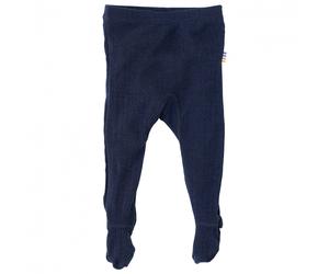 Joha - Kid's Leggings with Foot - Merinounterwäsche, Gr. 68-74 70, blau (Navy)