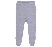 Joha - Kid's Leggings with Foot - Merinounterwäsche, Gr. 68-74 70, lila (LightGreyMelange)