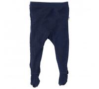 Joha - Kid's Leggings with Foot - Merinounterwäsche, Gr. 80, blau (Navy)