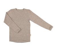 Joha - Kid's Shirt L/S Basic - Merinounterwäsche, Gr. 86-92 90, beige (SesameMelange)