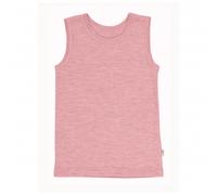 Joha - Kid's Undershirt Basic - Merinounterwäsche, Gr. 140, rosa/weiß (OldRose)