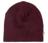 Joha - Kid's Wool Rib Hat Double Layer - Mütze, Gr. 54 cm, rot (Burgundy)