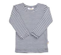 Joha Kinder Unisex Langarmshirt Merino-Wolle/Seide, Größe:68/74, Farbe:Dark Grey