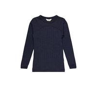 Joha Langarmshirt - Wolle/Seide,140,Dunkelblau
