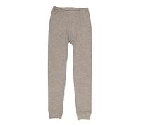 Joha Merino Leggings Hose für Kinder und Baby aus 100% Merinowolle | Wollleggings Lange Unterhose Jungen und Mädchen Unisex 0-7 Jahre, Größe 110, Farbe: Sesame Melange