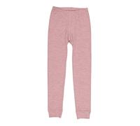 Joha Merino Leggings Hose für Kinder und Baby aus 100% Merinowolle | Wollleggings Lange Unterhose Jungen und Mädchen Unisex 0-7 Jahre, Größe 56/62, Farbe: Altrosa