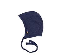 Joha Mütze - Wolle/Seide: Dark Blue, Unisex, Adult, Beanie, Klassisch, All Seasons, Casual