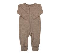 Joha Overall mit Klappfuß Wolle/Seide 80 beige melange