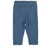 Joha - Small Kid's Leggings Stripes - Merinounterwäsche, Gr. 50, blau (BlueMelange)