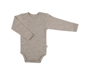 Joha Woll-Body langarm Rippqualität 68 beige