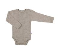 Joha Woll-Body langarm Rippqualität 80 beige