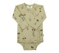 Joha Woll-Wickelbody langarm Hasen 68 beige
