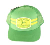John Deere Baseballkappe Trucker Hat 13083336Gr Vintage Baseball Cap Trucker Hat Trademark Patch Chain Stitch Grün, Grün, Einheitsgröße