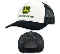 John Deere Baseballkappe Trucker Hat 13083346Whbk Aktuelle Baseball Cap Trucker Hat Markenzeichen Stickerei Ywgr Weiß/Schwarz, Weiß/Schwarz, Einheitsgröße