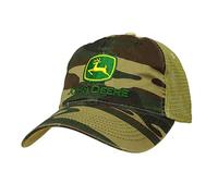 John Deere Baseballmütze mit gesticktem Logo, Netzrücken, Einheitsgröße - Herren - Camo