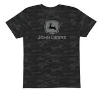 John Deere Camo T-Shirt Schwarz Camouflage (3XL)