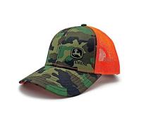 JOHN DEERE Camouflage Cap mit orangem Mesh