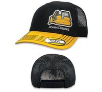 John Deere Construction Baseball Cap Hat 53084649Yw Headwear Yellow, gelb, Einheitsgröße