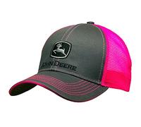 JOHN DEERE Herren 23080418ch00 Baseball-Kappen, Charcoal/pink, Einheitsgröße