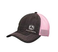 John Deere Ladies' Pink Chambray Mesh Hat/Cap - LP73335