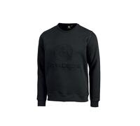 JOHN DEERE Sweatshirt Schwarz - mit geprägtem Logo Hoodie Pulli Kapuzenpullover Sweater Herren (as3, Alpha, m, Regular, Regular)
