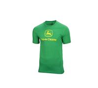JOHN DEERE T-Shirt mit klassischen Logo Grün XXXL Herren Kurzarm