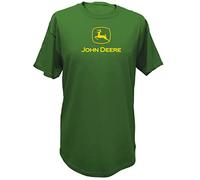 JOHN DEERE T-Shirt mit Logo-Druck - Herren, Grün, Größe XXL