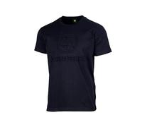 JOHN DEERE T-Shirt Schwarz Herren Regular Fit Kurarm Sommer geprägtes Logo S M L XL 2XL 3XL (DE/NL/SE/PL, Alphanumerisch, L, Regular, Regular, Schwarz)