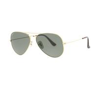 Aviator Shiny Gold Sonnenbrille, Farbe: Gold/Getönt, Größe: Uni Uni Gold/Getönt