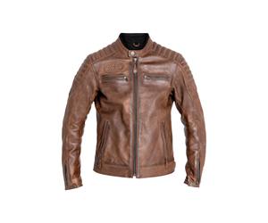 John Doe Dexter Lederjacke S Braun
