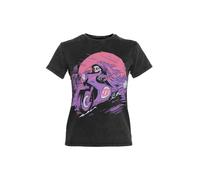 John Doe T-Shirt Damen Palm Fade Out schwarz, Größe M