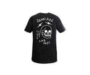 John Doe T-Shirt Live Fast Skull schwarz, Größe 2XL