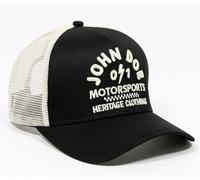 Schirmmütze John Doe Trucker Hat Snapback Cap UNI black white