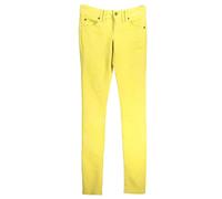 JOHN GALLIANO Galliano Gelbe Eleganz Slim Jeans - Größe: 24