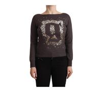 John Galliano - Langärmliger Pullover - - Knitwear - Damen - Braun - 2XS