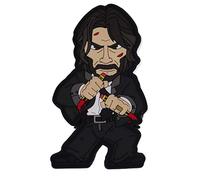 John Hitman #7 mit blutigem Bleistift PVC Moral Patch